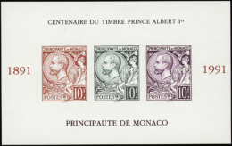 N° 5 3 A Prince Albert 1er Bloc Non Dentelé  Qualité: ** Cote: 205  - Altri & Non Classificati