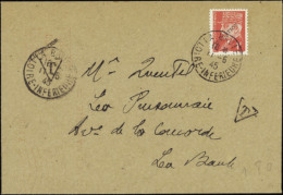 N° 0 1f Pétain Surcharge Libération Sur Lettre  Qualité: OBL Cote: 100  - Other & Unclassified