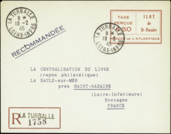 N° 0 Saint Nazaire N°6 Entier Postal 4f50 Rouge  Qualité: OBL Cote: 450  - Other & Unclassified