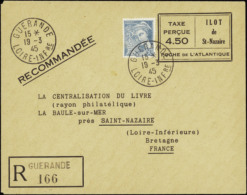 N° 0 Saint Nazaire Entier Postal N°7  4f50 Noir  Qualité: OBL Cote: 500  - Autres & Non Classés