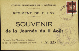 N° 0 Cluny 1f20 Pétain Sur Carte  Qualité: OBL Cote: 70  - Other & Unclassified