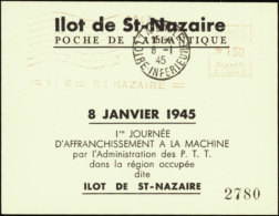 N° 0 Saint-Nazaire Bloc N°10  1ère Journée D'affranchissement  Qualité: OBL Cote: 170  - Autres & Non Classés
