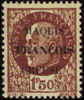 N° 0 Maquis François 1f50 Pétain  Qualité: ** Cote: 85  - Autres & Non Classés