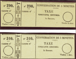 N° 1 /2  25c Et 50c Noir Sur Bulle  Qualité:  Cote: 4500  - Altri & Non Classificati