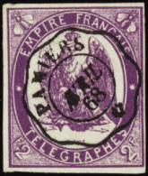 N° 4 2f Violet TB  Qualité: OBL Cote: 225  - Other & Unclassified