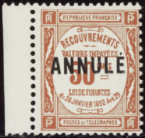 N° 3 7 50c Rouge  Qualité: ** Cote: 1000  - Altri & Non Classificati