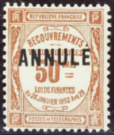 N° 3 7 50c Rouge  Qualité: * Cote: 700  - Altri & Non Classificati