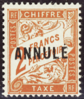 N° 3 3 2f Rouge-orange  Qualité: ** Cote: 800  - Other & Unclassified