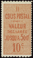 N° 5 10c Rouge Dentelé 10x13 1/2  Qualité: * Cote: 1400  - Autres & Non Classés