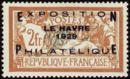 N° 2 57 A Exposition Philatélique Le Havre  Qualité: ** Cote: 1600  - Autres & Non Classés