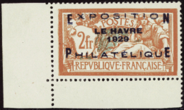 N° 2 57 A Exposition Philatélique Le Havre Cdf  Qualité: ** Cote: 1600  - Other & Unclassified