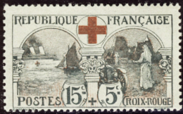 N° 1 56 15c+5c Croix-rouge  Qualité: ** Cote: 300  - Other & Unclassified