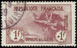 N° 1 54 1f+1f Orphelins Obl Tardive TB  Qualité: OBL Cote: 490  - Other & Unclassified