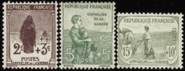 N° 1 48 /150 Orphelins 3 Valeurs  Qualité: ** Cote: 225  - Autres & Non Classés