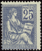 N° 1 14 25c Bleu  Qualité: ** Cote: 375  - Altri & Non Classificati