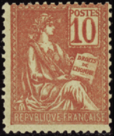 N° 1 12 10c Rouge  Qualité: ** Cote: 95  - Autres & Non Classés