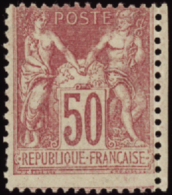 N° 1 04 50c Rose  Qualité: ** Cote: 375  - Other & Unclassified