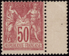 N° 9 8 50c Rose Bdf  Qualité: ** Cote: 275  - Other & Unclassified