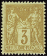 N° 8 6 3c Bistre-jaune  Qualité: ** Cote: 330  - Altri & Non Classificati