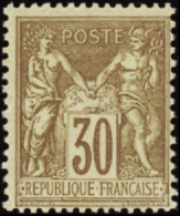 N° 8 0 30c Brun-jaune  Qualité: ** Cote: 120  - Altri & Non Classificati