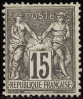 N° 7 7 15c Gris  Qualité: * Cote: 1200  - Altri & Non Classificati