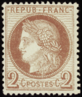 N° 5 1 2c Rouge-brun  Qualité: * Cote: 200  - Altri & Non Classificati