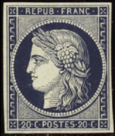 N° 8 A 20c Bleu Foncé  Qualité: * Cote: 4000  - Altri & Non Classificati