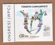 AC - TURKEY STAMP - 22nd WORLD PETROLEUM CONGRESS WPC 2017 MNH 09 JULY 2017 - Unused Stamps