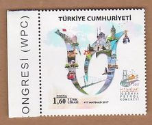 AC - TURKEY STAMP - 22nd WORLD PETROLEUM CONGRESS WPC 2017 MNH 09 JULY 2017 - Nuevos