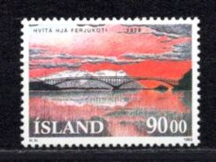 1993 ICELAND 90 KR. HVITA BRIDGE MICHEL: 782 MNH ** - Ongebruikt