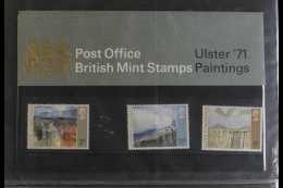 1971-1989 COMMEMORATIVE PRESENTATION PACKS  A Delightful COMPLETE RUN For The Period, From 1971 Ulster Right... - Autres & Non Classés