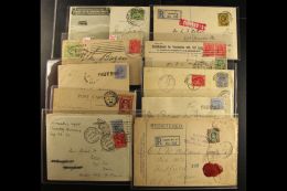 KING EDWARD VII COVERS COLLECTION  An Interesting 1902-1911 Collection Of Covers And Cards In Plastic Sleeves,... - Non Classés