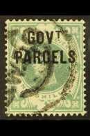 OFFICIALS  GOVT PARCELS. 1887-1890 , 1s Dull Green, SG O68, Fine Used  For More Images, Please Visit... - Sonstige & Ohne Zuordnung