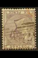 1855-57  6d Deep Lilac With WATERMARK INVERTED, SG 69Wi, Fine Lightly Used With Strong Colour & Full Perfs,... - Other & Unclassified