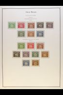 POSTAGE DUES 1914 TO 1938  COMPLETE MINT Collection, SG D1 To SG D34 Missing Just The 1924 1d SG D9, Fine Mint... - Altri & Non Classificati