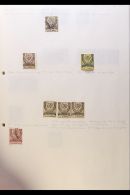 1863-1984 EXTENSIVE MINT & USED COLLECTION  Presented Chronologically In A Pair Of A4 Notebooks. A True... - Otros & Sin Clasificación