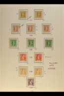 1907-34 INTERESTING COLLECTION CAT £800+  A Most Interesting Mint, Nhm & Used Collection Presented On... - Altri & Non Classificati