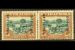 OFFICIAL  1929-31 2s6d Green & Brown, SG O11, Fine Mint, Centred Slightly Low, But Very Reasonable For This... - Sin Clasificación