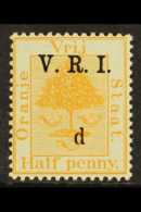 ORANGE FREE STATE  1900 ½d On ½d Orange Variety "½ Omitted", SG 101c Superb Mint. For More... - Sin Clasificación