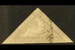 CAPE OF GOOD HOPE  1855-63 6d Pale Rose Lilac/white Paper, SG 7, Lightly Used With 3 Margins For More Images,... - Unclassified
