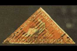 CAPE OF GOOD HOPE  1853 1d Brick Red On Lightly Blued Paper, SG 3, Used With 3 Margins. Cat £350 For More... - Non Classificati