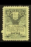 1907-10  15c Slate Type II, SG 54a (Sass 50), Fine Mint. For More Images, Please Visit... - Altri & Non Classificati