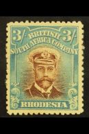 1913-19  3s Chestnut & Light Blue, SG 237, Mint, Small Part OG, Nice Appearance For More Images, Please Visit... - Other & Unclassified