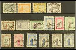 AZORES  1895 St Anthony Set, Mi 75/89, SG 156/70, Fine Used (15 Stamps) For More Images, Please Visit... - Other & Unclassified