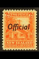 OFFICIAL  1936 2d Orange, Perf 12½, SG O123b, Very Fine Well Centered Mint. Scarce Stamp. For More Images,... - Otros & Sin Clasificación