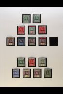 ENGLISH  1908-38 All Different Fine Mint Collection Which Includes 1908 (wmk MCA) Set To 1s Plus (wmk CA) Set To... - Andere & Zonder Classificatie