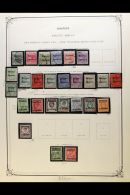 1898-1951 ALL DIFFERENT COLLECTION  On Pages, Mint Or Used, Inc Opts On GIBRALTAR 1899 Vals To 50c Inc 40c Used,... - Other & Unclassified