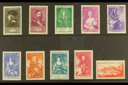 1939  National Relief Fund Complete Set (Yvert 185/94, SG 199/208) Very Fine Mint. (10 Stamps) For More Images,... - Other & Unclassified