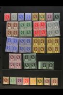1912-22 MINT DEFINITIVES COLLECTION WITH BLOCKS OF 4  An Attractive Selection Presented On A Stock Page That... - Leeward  Islands
