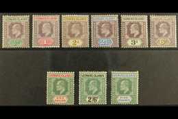 1902  Complete Set, SG 20/28, Fine Mint. (9) For More Images, Please Visit... - Leeward  Islands